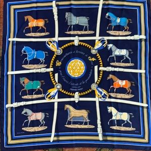 Hermes Scarf Couvertures et Tenues de jour
